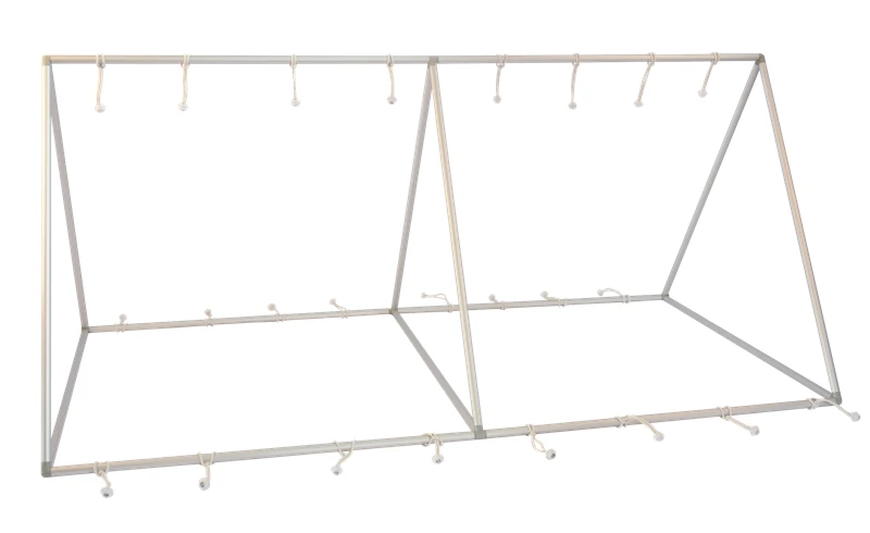 High Quality Aluminum Advertising Double Side A Frame Outdoor Banner Stands