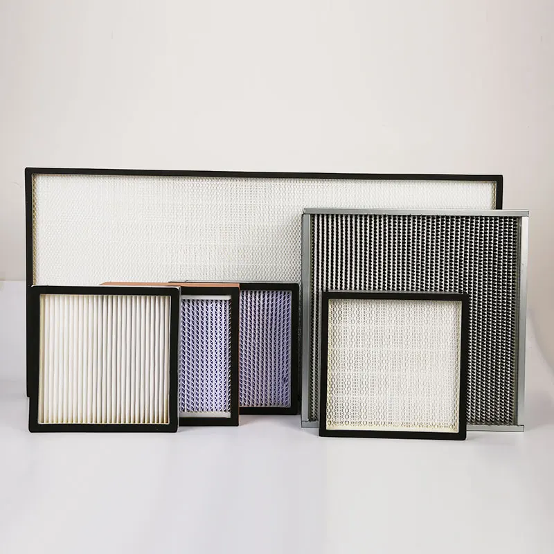 Wholesale U13 U14  H13 H14 ULPA HEPA Box Filter for Ventilation HVAC Air Conditioning System