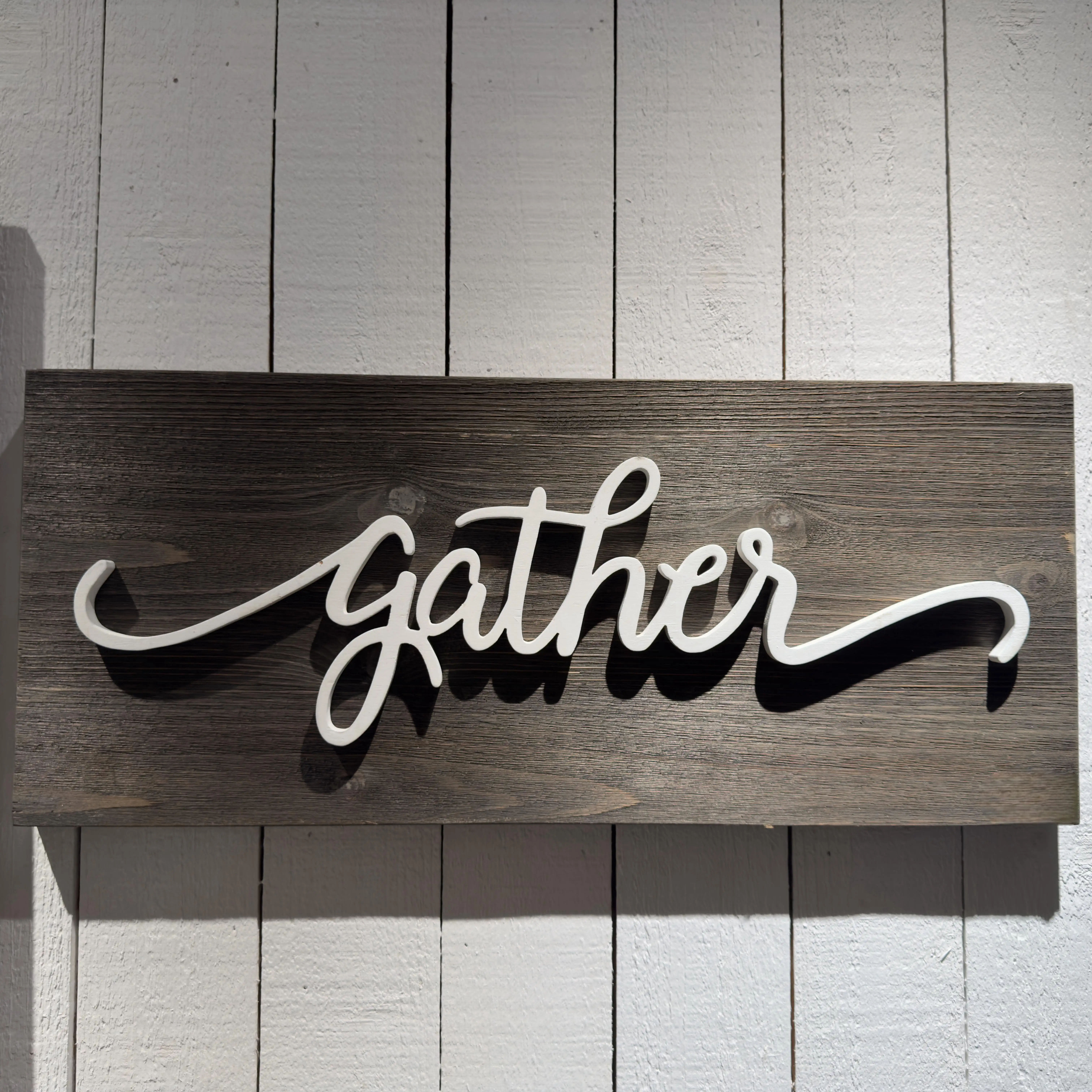 Wholesale Black Wall Decor Wooden Home Decoration Plaque Living Room Custom Word Wall Decoration Sign