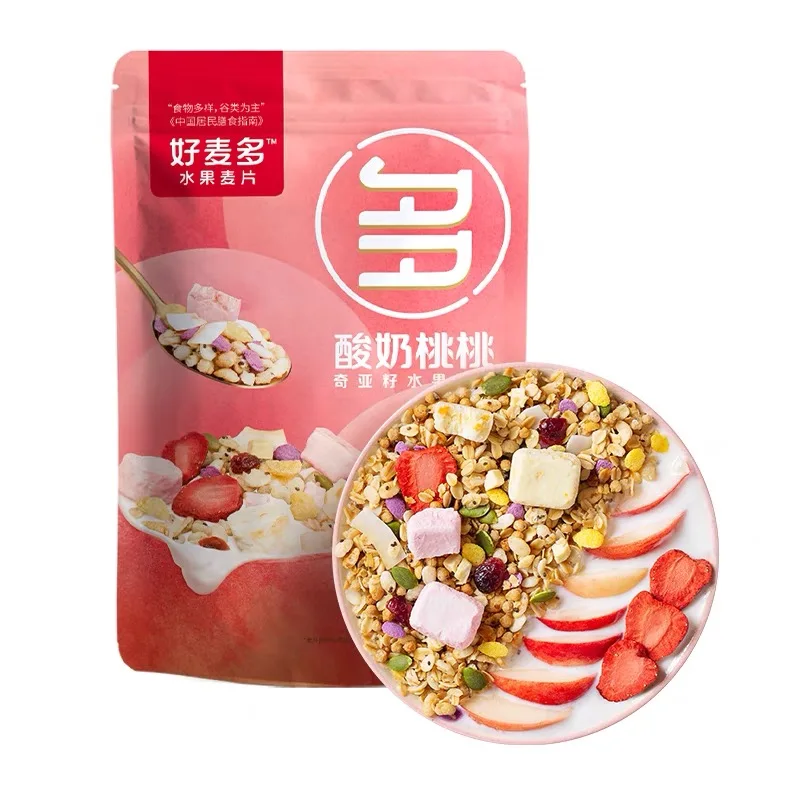 Оптовая продажа, йогурт, фрукты, мгновенная овсяная мука, закуски для завтрака