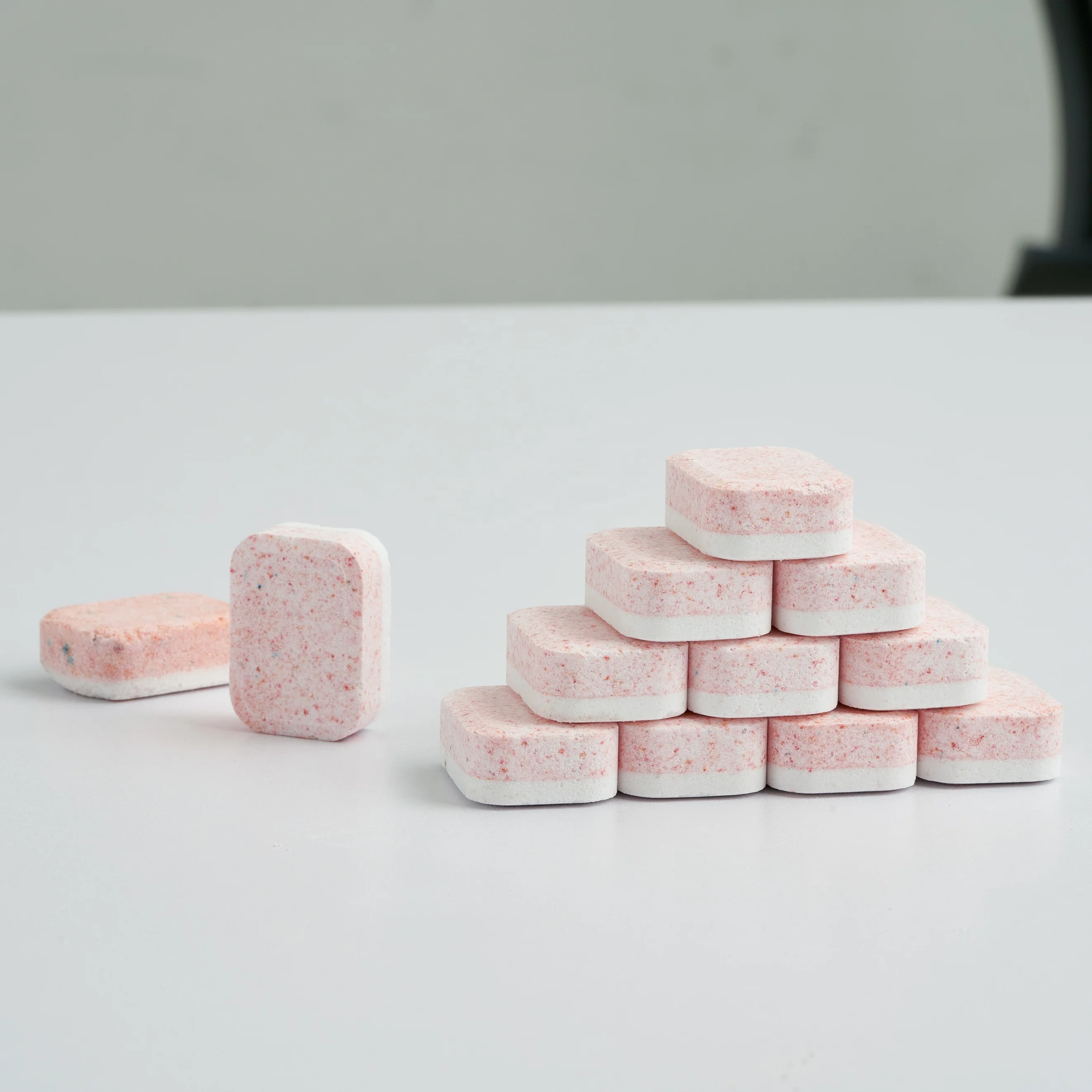 2023 TOP SALE 20g OEM ODM Kitchen detergent Dishwasher Thick Grease oil stain remove concentrated tableware dishwasher tablet