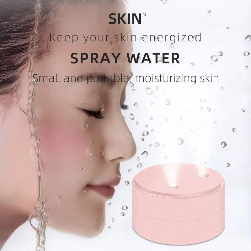 New Organic Moisturizing Brightening Air Cushion BB CC Cream Foundation With Mini Portable Humidifier