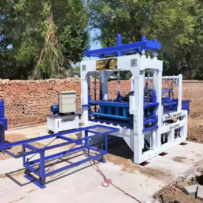 Надежный одобренный CE бетонный блок машина Проницаемый кирпич для экспорта