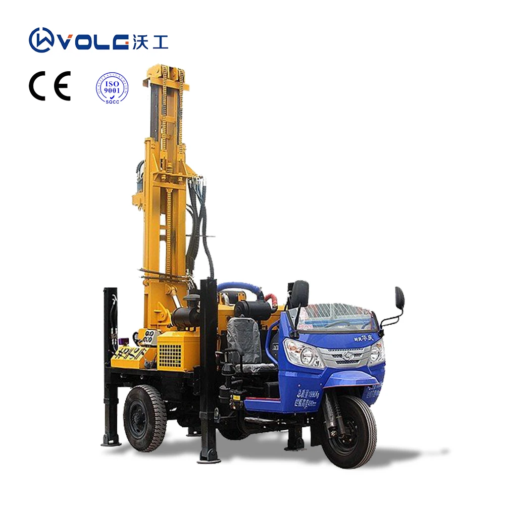 FY300 Borehole Well Drilling Machines crawler water well drilling for sale  in China