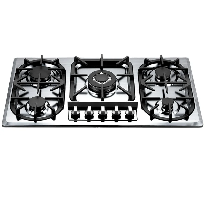 Golden Manufacture 5 burners cosinas High Quality Ce Certification Built-in Hob With Safety Device Built-in Gas Hob