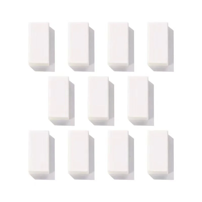 Basics Block White Pencil Erasers for Art Painting Rubber Eraser School and Office Supplies