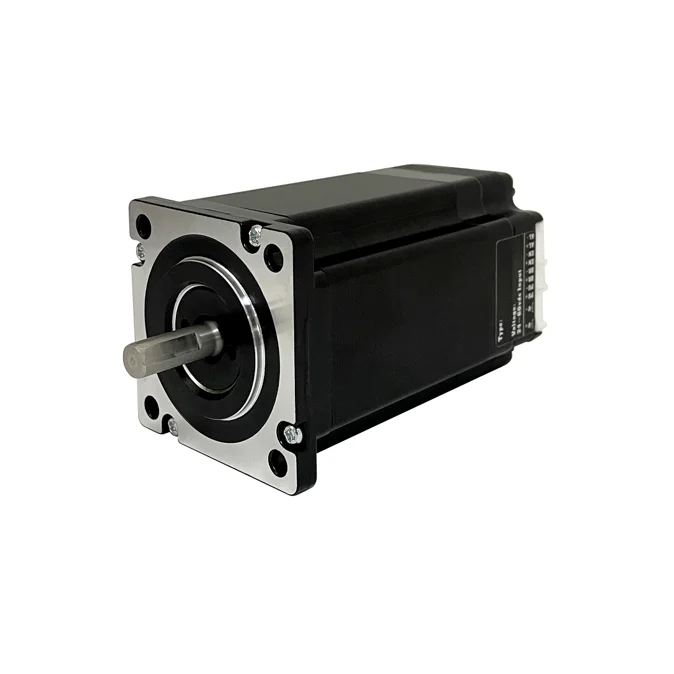 2 phase 57mm Nema 23 2.4Nm 24V-48V 3000RPM encoder integrated closed loop step-servo motor with driver