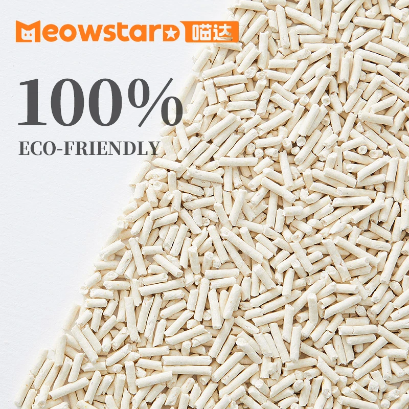 Wholesale Cat Litter Factory OEM BSCI Customized Logo Feline Fresh Clumping Low Tracking Tofu Cat Litter Sand