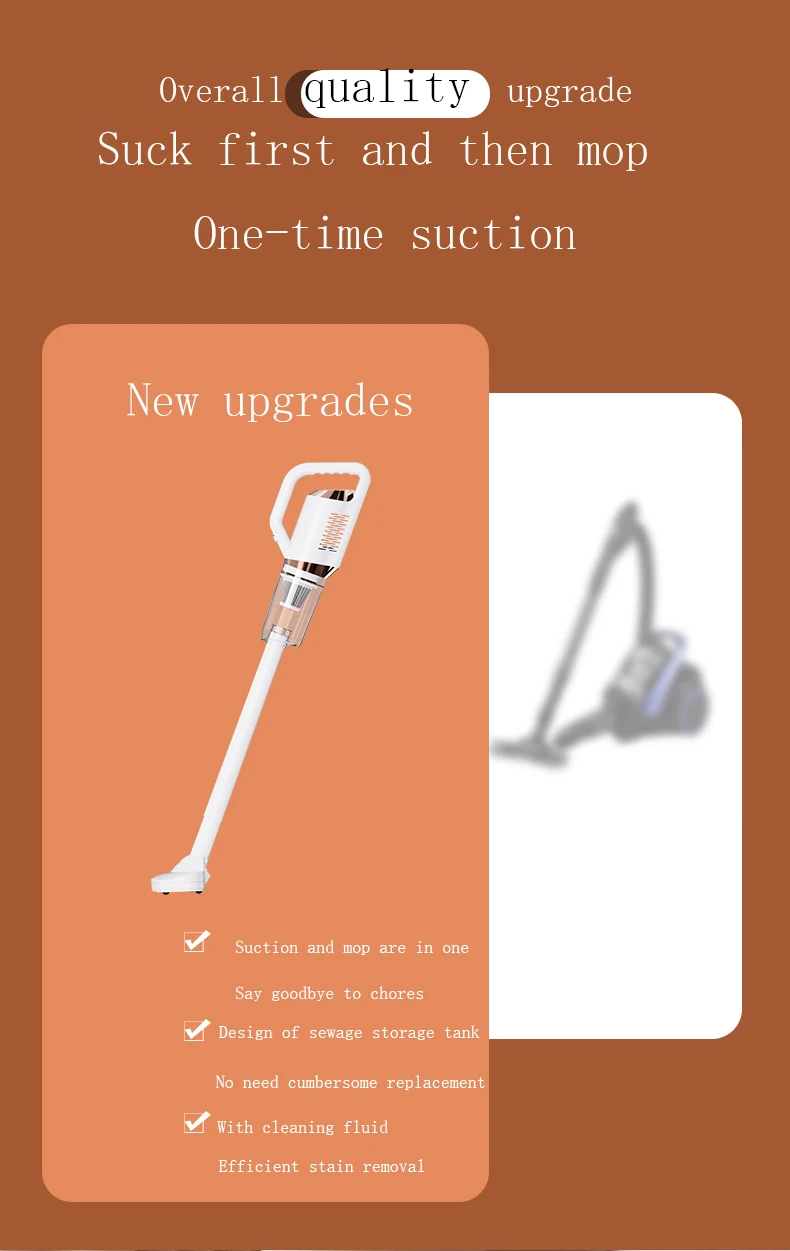 3 in 1 Car Wireless Vacuum Cleaner 120W Blowable Cordless Vacuum Home Car Dual Use Mini Vacuum Cleaner