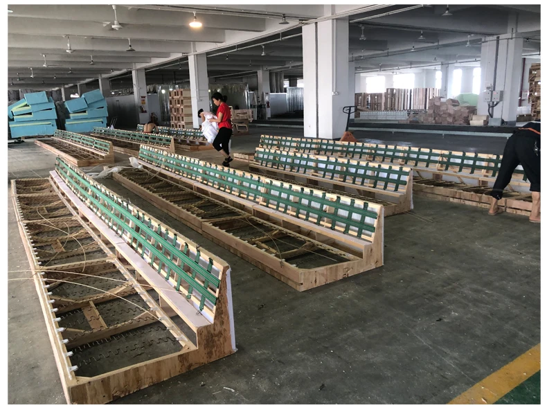 Manufacturer customized green elastic webbing for furniture chairs