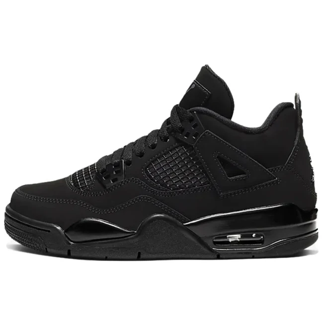 Og Aj 4 Black Cat Men Designer Shoes Women Famous Brands Sneakers Casual Sports Sepatu Basketball Zapatillas Original