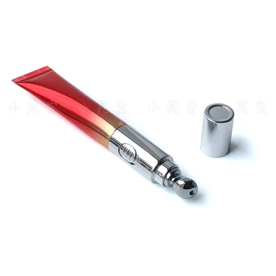 Luxury 20ml Plastic Tubes Eye Cream Soft Tubes Cosmetic Tube Flip Lid Sunscreen/night Serum with Roller