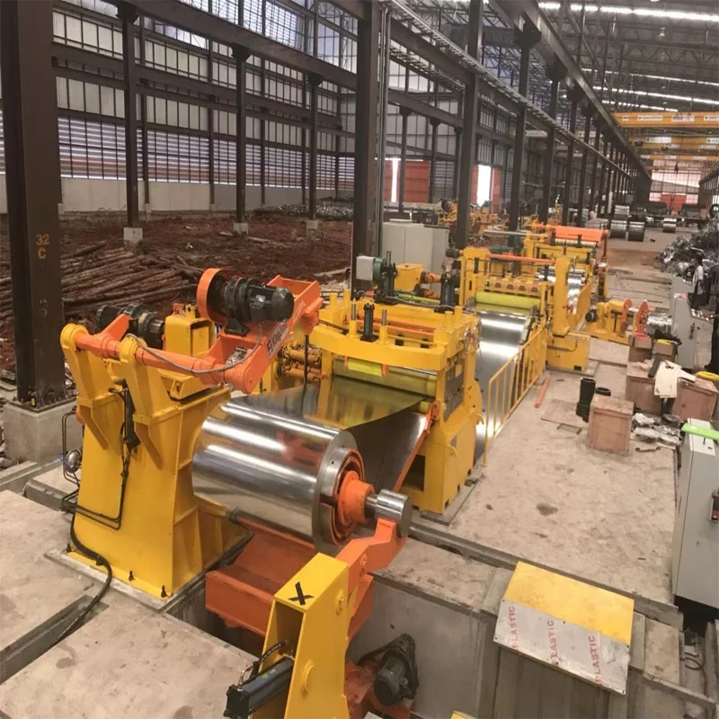 
automatic metal coil slitter line 