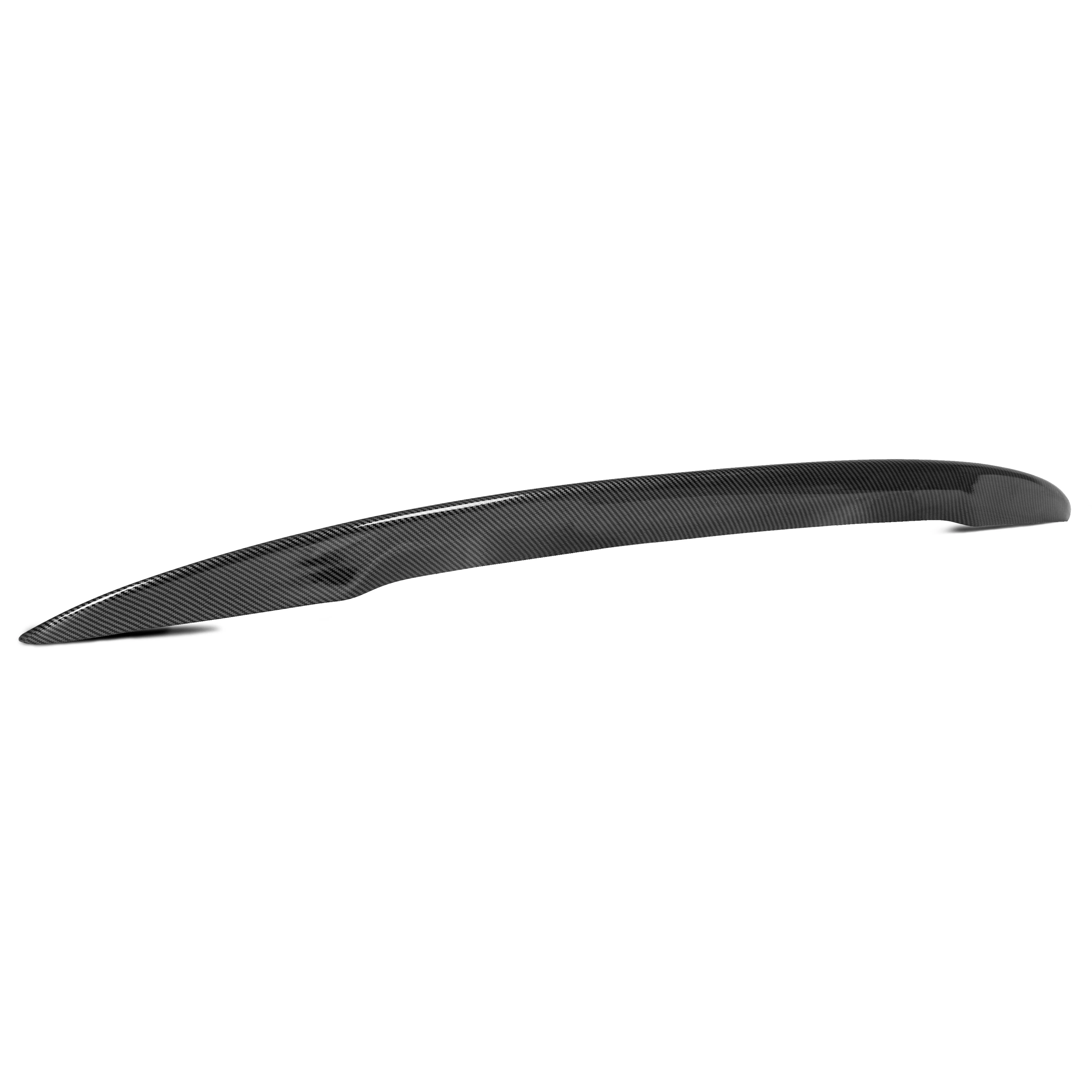 For 07-13 BMW E92 Coupe 328i 335i M3 Carbon Color Rear Wing Trunk Lip Spoiler