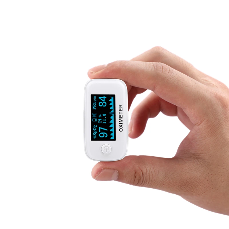 OEM ODM Accurate High Quality Eletronic Big OLED screen Spo2 Oximeter used with oxygen generator Finger Pulse Oximeter