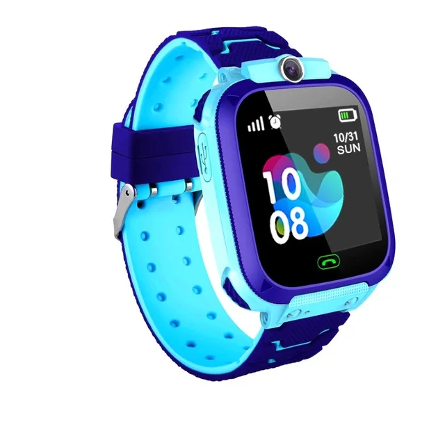 New Gps Finder Locator Lost Children Baby Watch Phone Toy Gift Waterproof Kids Q12 Smartwatch