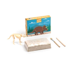 2023 Wholesale Educational Toys Dino Fossil Digging Kit  Dinosaur Skeleton Bone Excavation Kit