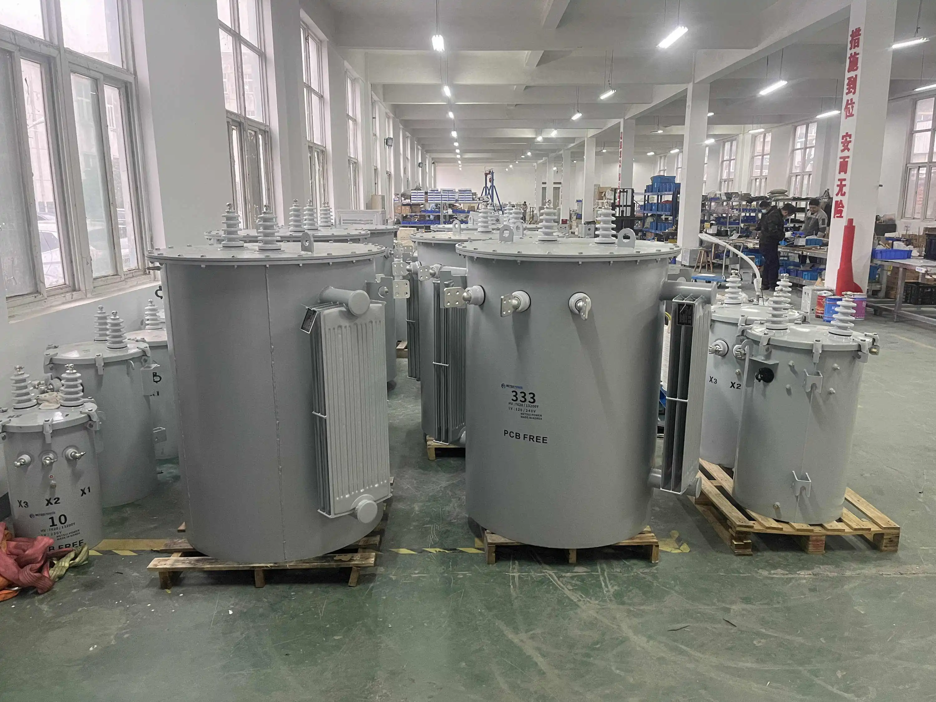 10kva 25kva 37.5kva Single Phase Pole Mounted Distribution Transformer  Amorphous Power Transformer 50kva 250 Kva 100kva 150kva