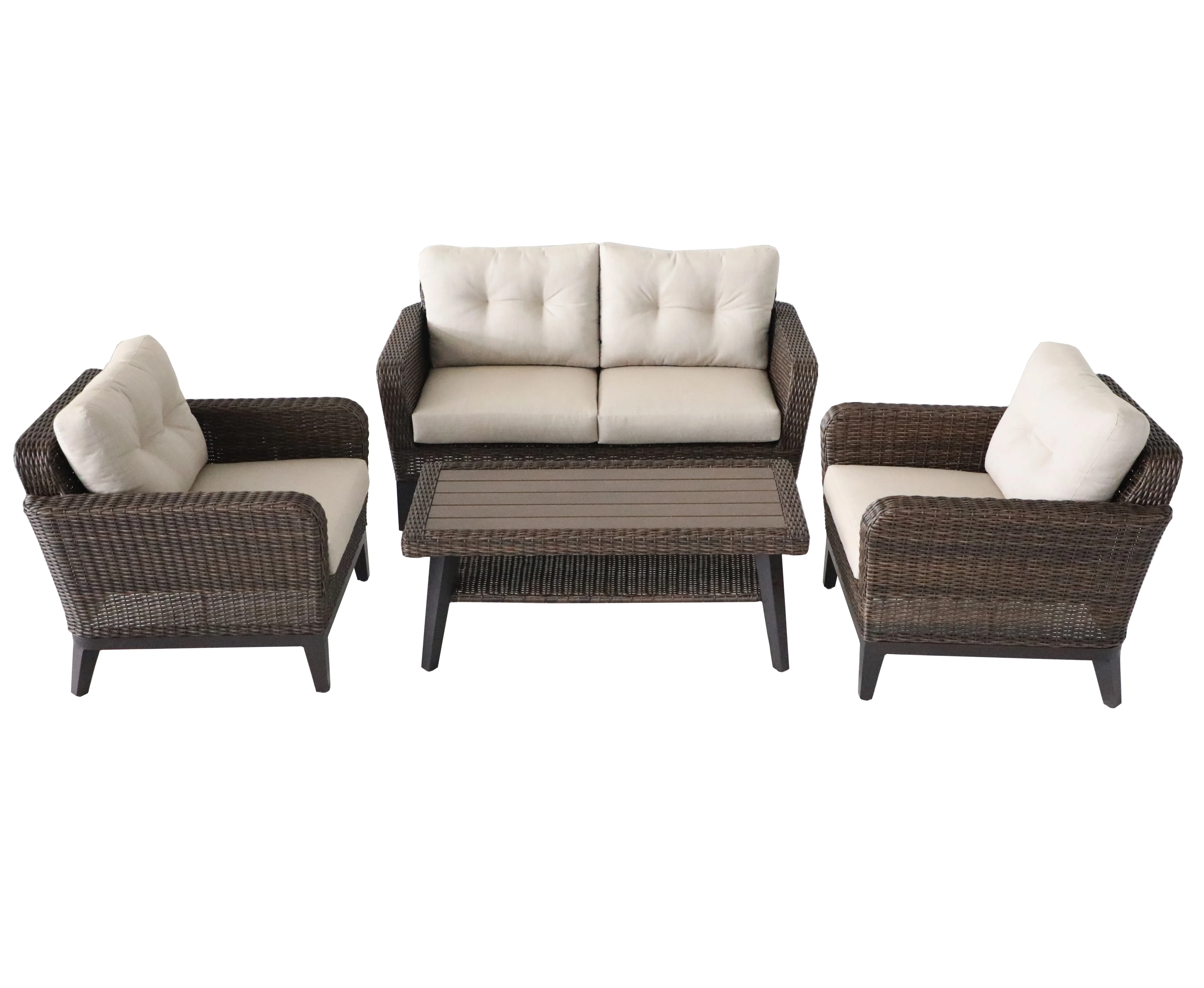 Секционный диван, уличная мебель, патио из ротанга, белый патио, наборы разговоров, диван, комплект мебели, патио