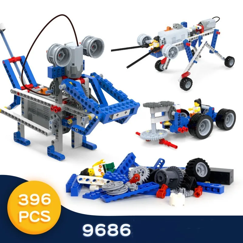 9686 396pcs electronic educational toys technic stem building blocks set