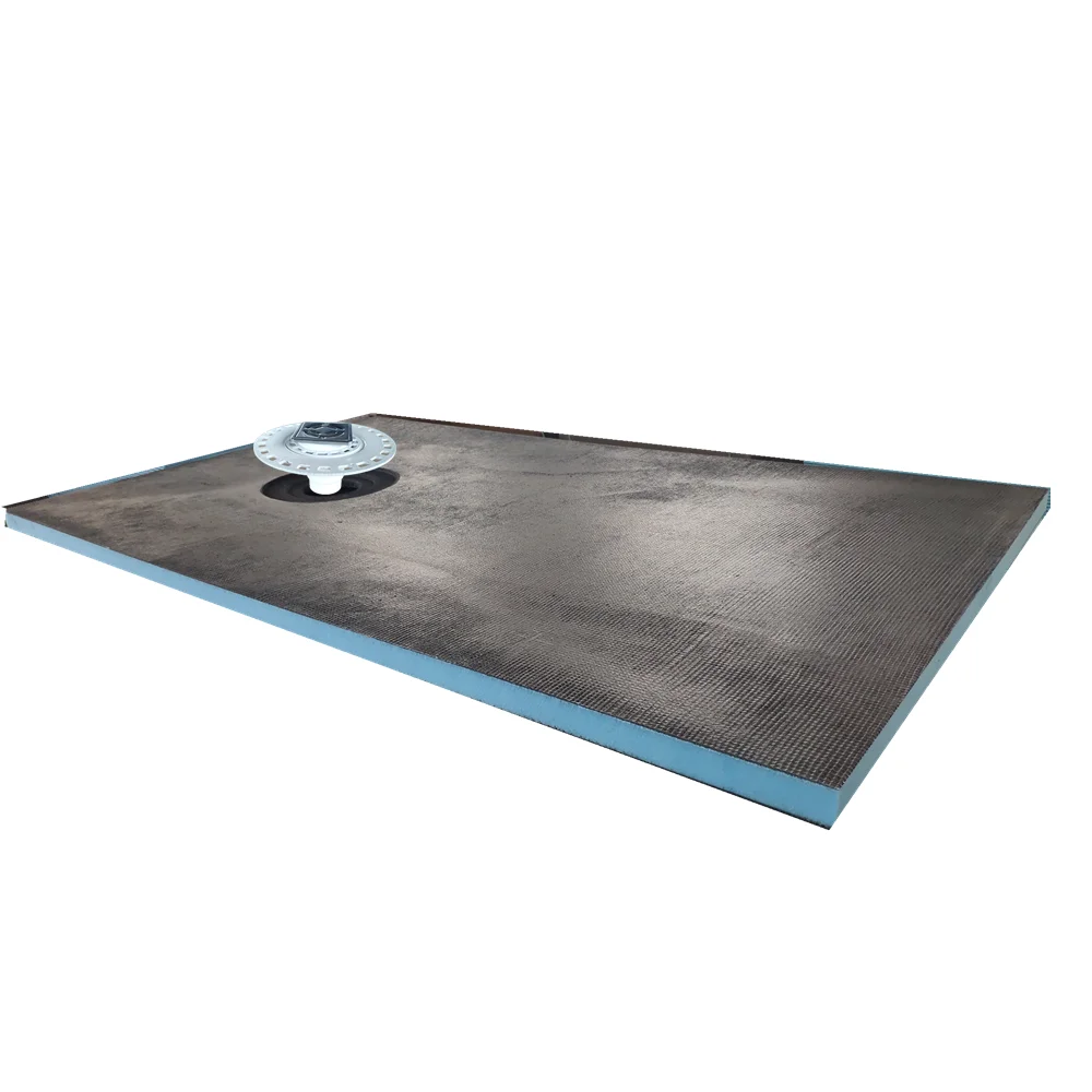 Corner Linear Drain Rectangle XPS Shower Tray/Base