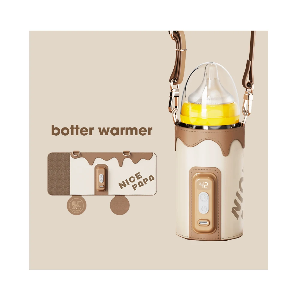 Wholesale Heated Baby Bottle Warmer Usb Travel Milk Water Heating Thermostat Portable Feeding Milk Bottle Warmer
