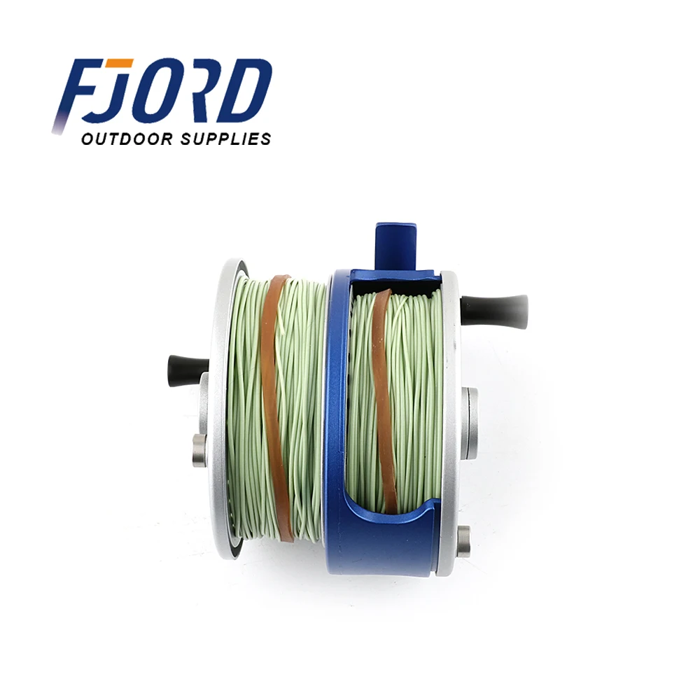 FJORD Stock Discount fly CNC   fishing reel  Aluminium Fly Reel Cassette 8 wt Fly Fishing Reel Saltwater