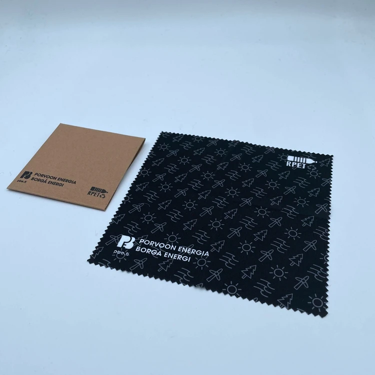 Digital Printing microfiber Glasses Cloth Suede Micro Fiber Cleaning Cloths