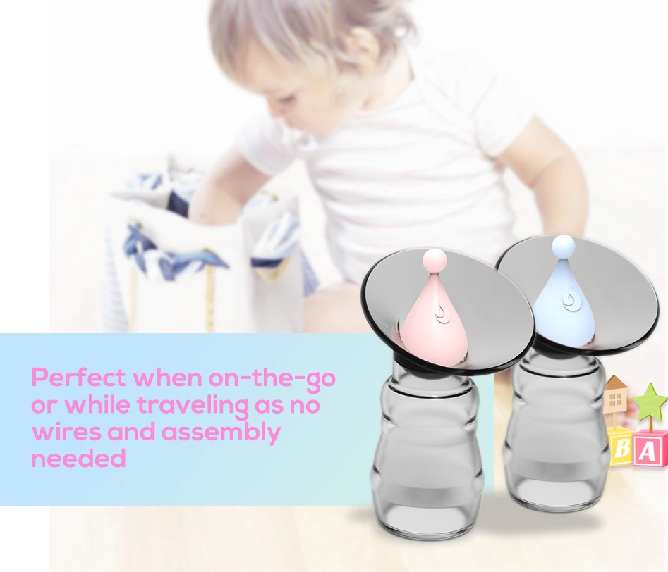 silicone manual breast milk storage bottle collector with stopper