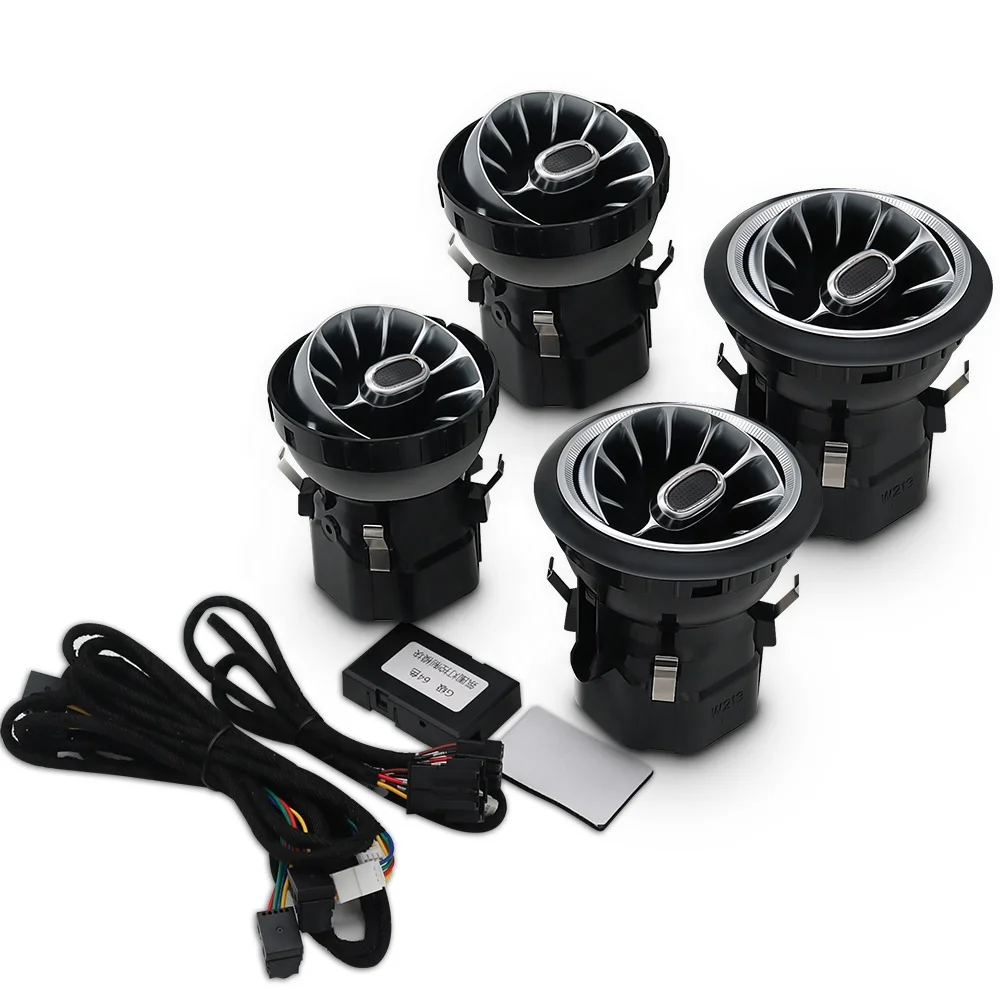 G-class Front Dashboard Turbine Air Vent 64 colors Ambient Light For Mercedes Benz G-Class W464 W463a