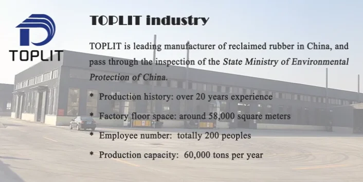 Competitive Price & High Quality  Recycled Reclaim Rubber
