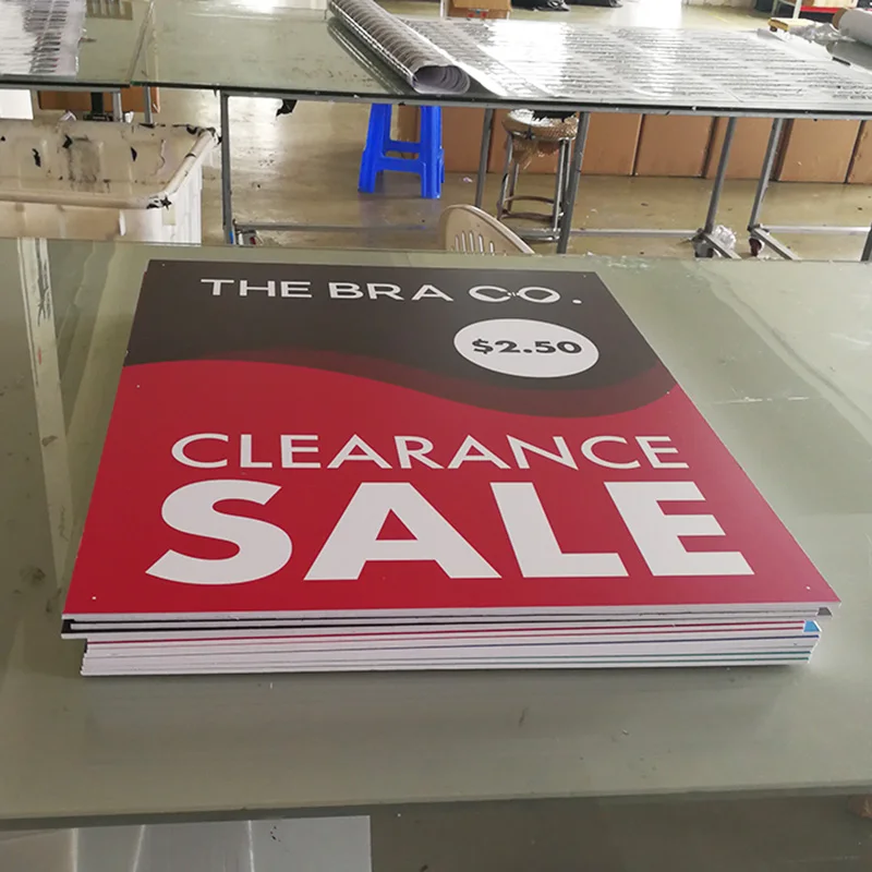 Custom Printed Advertising Poster Boards Laminated PVC Foam Board