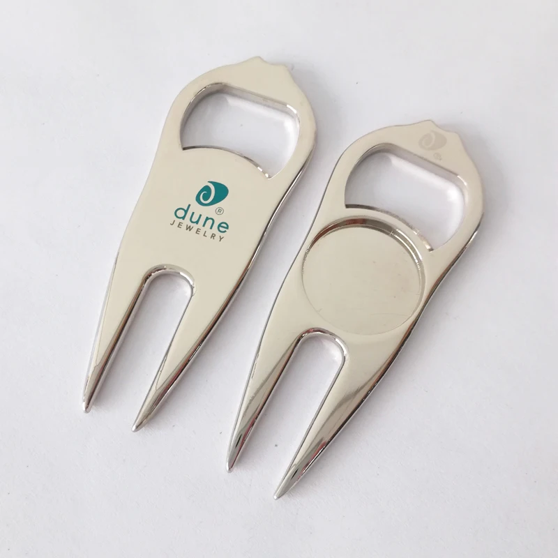 
Bulk Wholesale Foldable Stainless Steel Golf Divot Tool Ball Marker With Magnet Golf Ball Marker 
