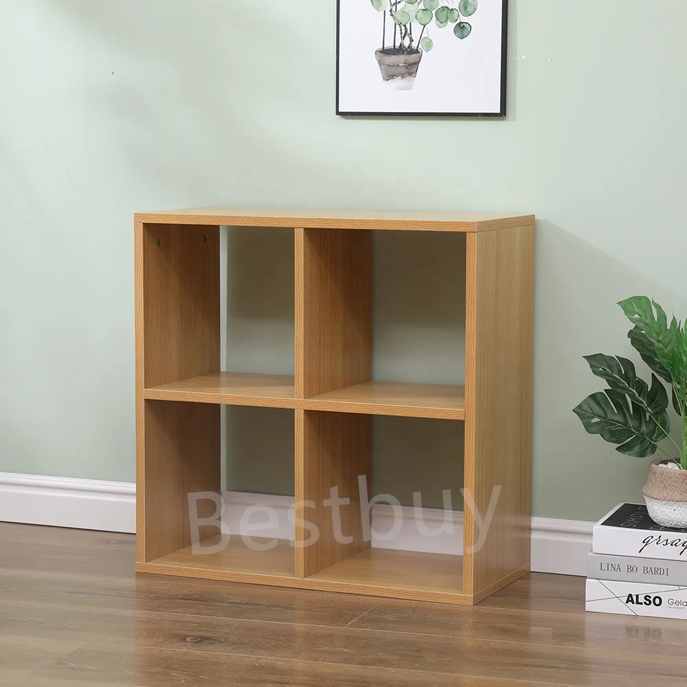 Wooden Wall Shelf Home Decoration modern design wood living room decorative storage book shelf bookcase