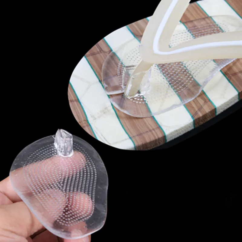 
Invisible Gel Cushions For Flip Flop Sandals thickened Self Adhesive No slip high heel toe pad Forefoot Padding Relief Pain 