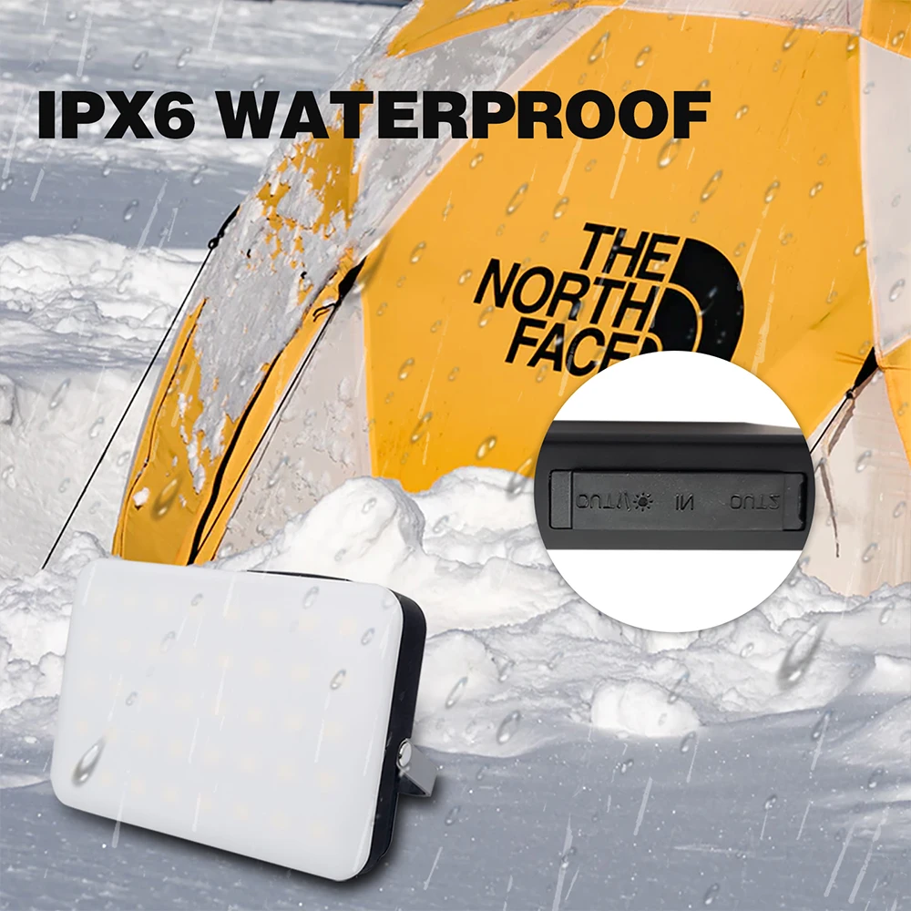 High power 4500k 1200 lumen  lantern light multi-function waterproof outdoor camping light