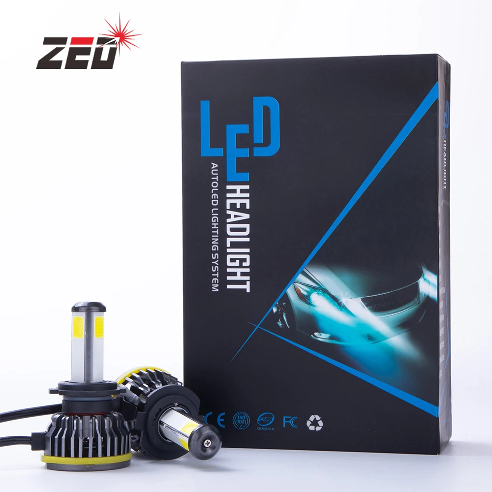  S10 40W 68000lm H4 led light COB chip H7 H11 9005 9006 9004 9007 H13 автомобильная светодиодная лампа для
