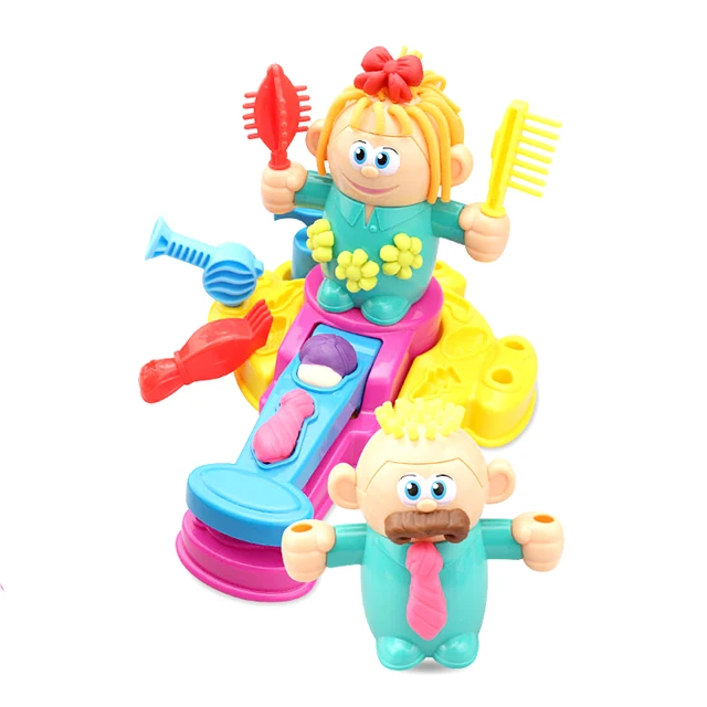 Factory Sale Various Good Quality Clay Plasticine Toys Child Hair Color Clay