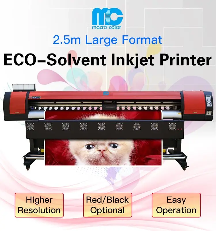 China Manufacturer 1.6m 1.8m large format printer pvc flex banner vinyl car sticker t-shirt printer machine sublimation printer