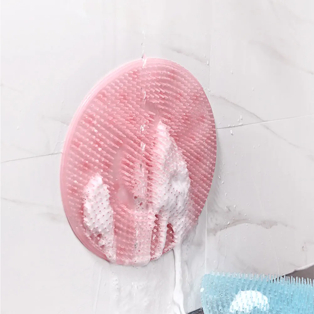 Anti Skid Lazy Bath Massage Pad Bath Shower Back Mat With Silicone Suction Cup Safety Shower