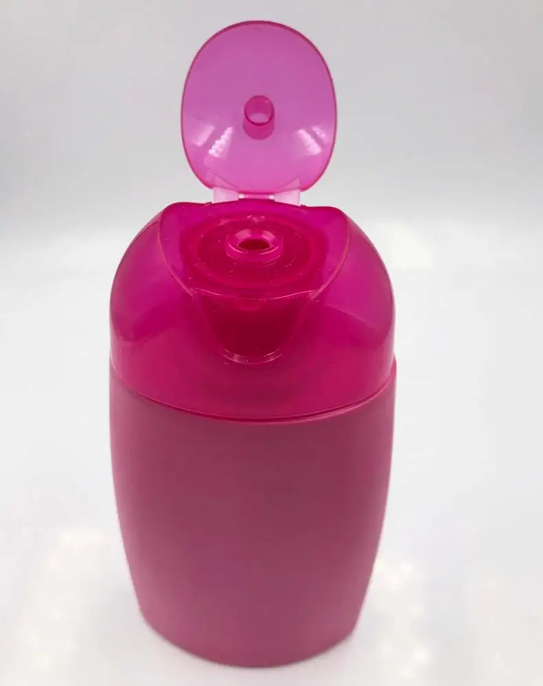 hight quality cosmetic packaging lotion lids plastic PP flip top cap for shampoo bottle