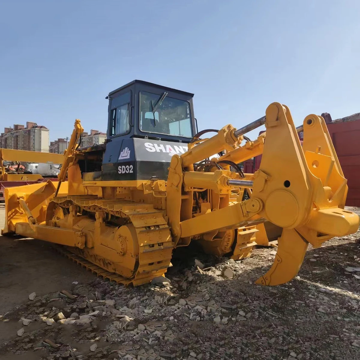 Chinese New Used Construction Bulldozers Crawler Dozer 105hp 220hp Bulldozer for Sale
