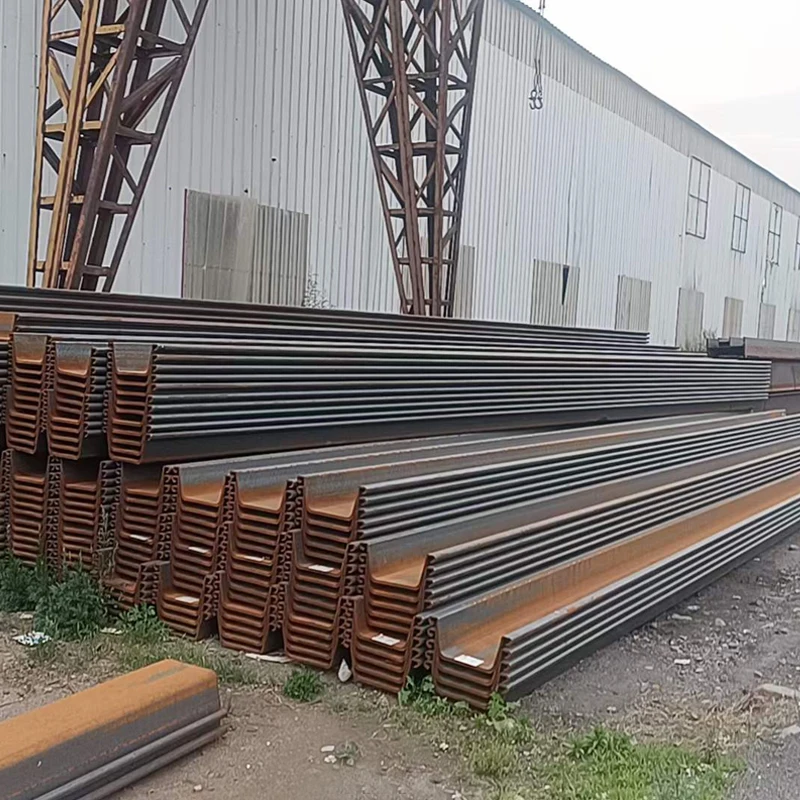 U Z type plastic retaining seawalls supplier no steel sheet piling