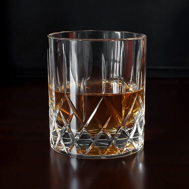 Modern Luxury 200ml K9 Gift Set Home Bar Party Wate Barrel Wine Vodka Crystal Cup Whisky Tumble Beer Chivas Red 1 Piece Clear