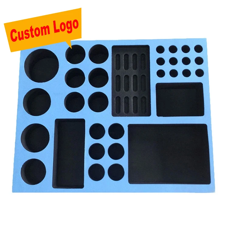 2024 Factory Custom High-Density Matcha EVA Foam Insert Kit Dense Plastic Packaging Angle Tool Fragile Transportation Protection