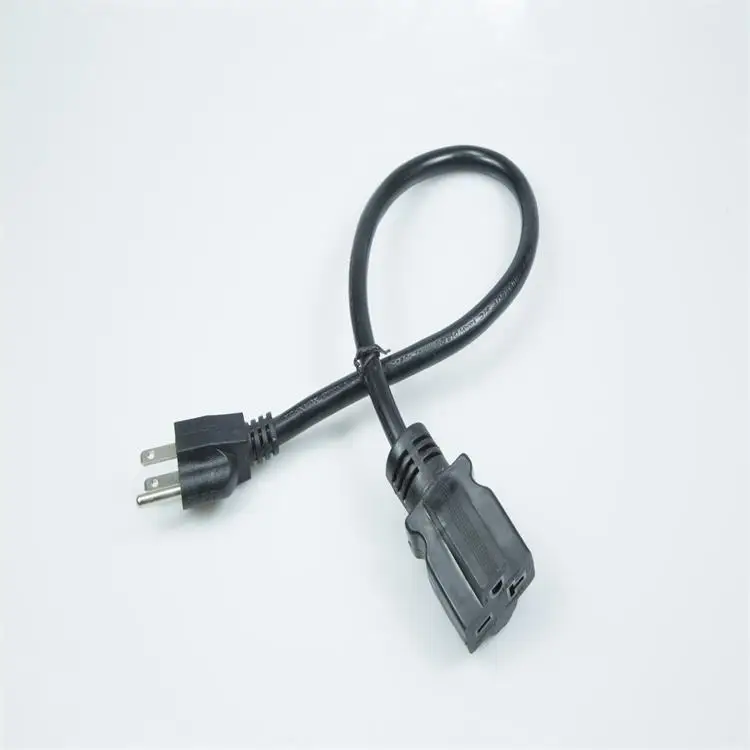 IEC 320 C 13 socket 125V Power Cord Plug and Socket 3 pin tv Power Cord