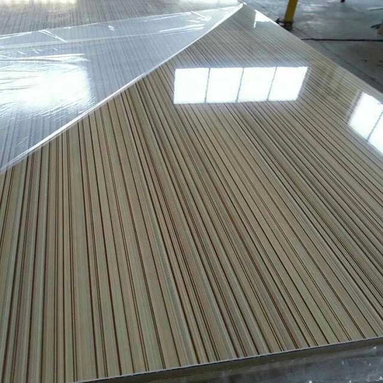 UV coated decorative MDF board