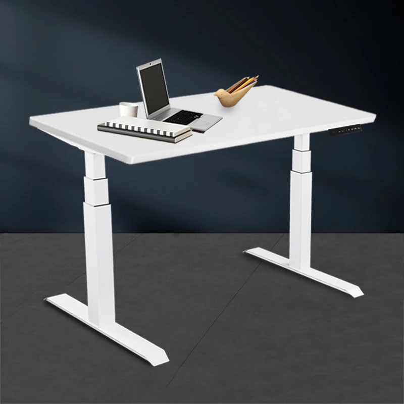 3 stage Dual motor Electric Hight Adjustable Desk Frame Heavy Duty Steel Stand Up Desk for Smart office