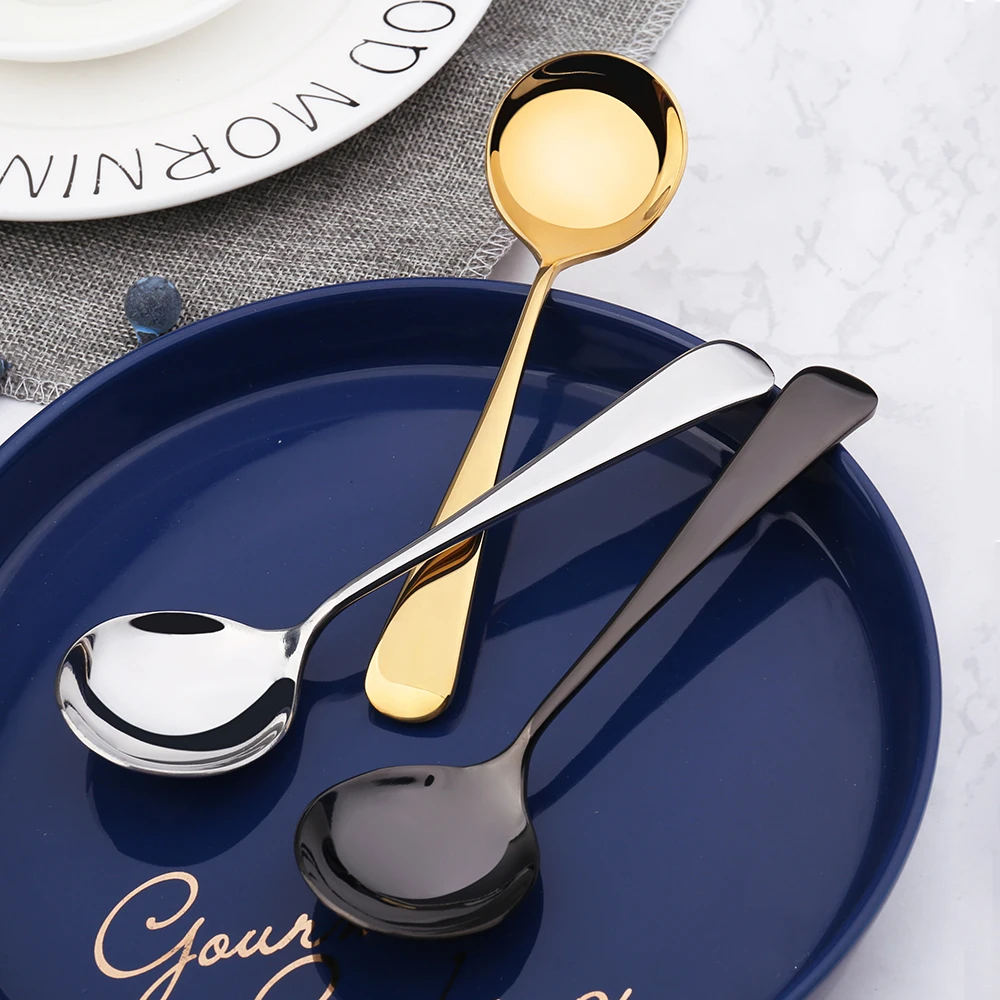
18-8 stainless steel new design cupping Spoon Coffee Tasting Engraved Tools With Laser Logo 