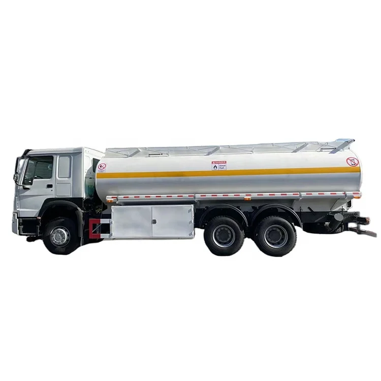Quality Sino Truck 6x4 Oil Delivery Howo 20 Tons Refuel Diesel Petrol tank Cbm Fuel for Sale